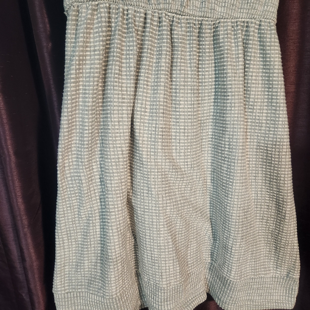 Caution To The Wind Gray Textured Dress - Picture 7 of 12